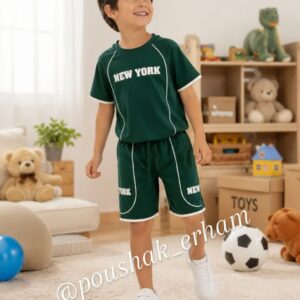 تیشرت و شلوارک NEW YORK